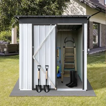 Simplie Fun | Metal garden sheds 5ftx3ft outdoor storage sheds,商家Premium Outlets,价格¥1443