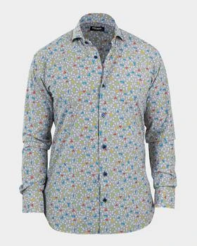Maceoo | Men's Einstein Video Game Stretch Sport Shirt,商家Neiman Marcus,价格¥1445