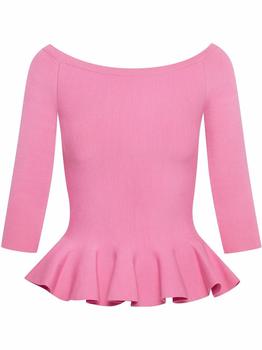 product scallop-hem blouse - women image