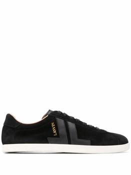 Lanvin | Lanvin Women's  Black Leather Sneakers商品图片,