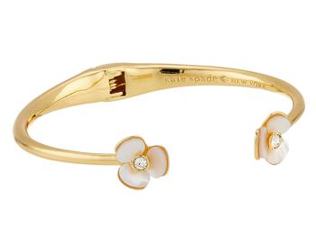 Kate Spade, Kate Spade | Disco Pansy Thin Cuff商品图片 6.7折