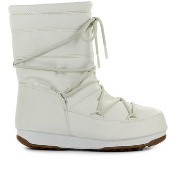 推荐MOON BOOT MID RUBBER WP CREAM SNOW BOOT商品