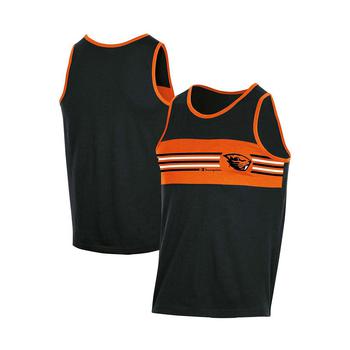 推荐Men's Black Oregon State Beavers Colorblock Tank Top商品