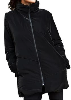 MYCRA PAC | Stitch Velvet Raincoat In Black,商家Premium Outlets,价格¥1665
