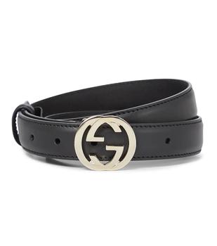 gucci皮带, Gucci | GG leather belt商品图片 