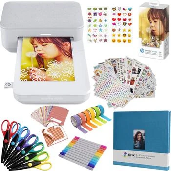 HP | Sprocket Studio Plus 4x6” Instant Photo Printer, Photo Album & Accessories Bundle,商家Premium Outlets,价格¥1509