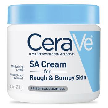 CeraVe | Renewing Salicylic Acid Body Cream for Rough and Bumpy Skin, Fragrance-Free商品图片,第2件5折, 满$60享8折, 独家减免邮费, 满折, 满免