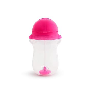 商品Munchkin | Any Angle Click Lock Weighted Straw Trainer Cup, Pink, 10oz,商家Macy's,价格¥108图片