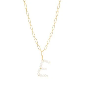 推荐Timeless Pearly Initial Pearl Necklace商品