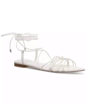 INC International | Women's Kharmaa Lace-up Flat Sandals, Exclusively at Macy's,商家Macy's,价格¥256