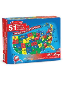 推荐U.S.A. Map Floor Puzzle商品