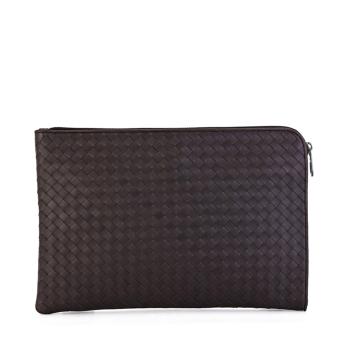 商品Bottega Veneta | Bottega Veneta 葆蝶家 男士深棕色牛皮手拿包 406021-V4651-2006,商家Beyond Chinalux,价格¥8771图片