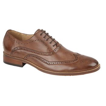 GOOR | Mens 5 Eye Wing Capped Oxford Brogues商品图片,8.1折