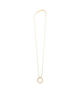 商品MAISON MARGIELA | Maison Margiela Numers Necklace With Silver Pendant Ring,商家Italist,价格¥2381图片