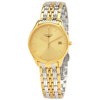 Longines | Lyre Quartz Champagne Dial Ladies Watch L4.359.2.32.7商品图片,5.5折, 满$275减$25, 满减