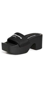 亚历山大王鞋, Alexander Wang | Alexander Wang Aw 厚底凉拖鞋商品图片 