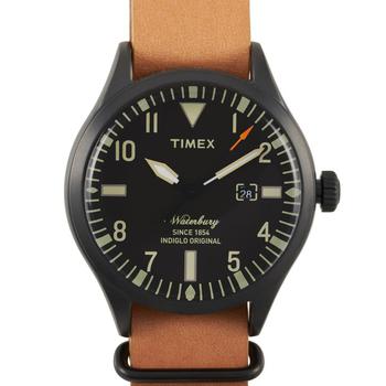推荐Timex Waterbury Quartz Black Dial Mens Watch TW2P64700商品