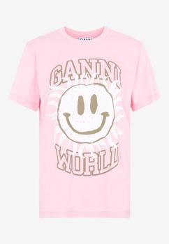 Ganni | Graphic Print Short-Sleeved T-shirt商品图片,5.8折