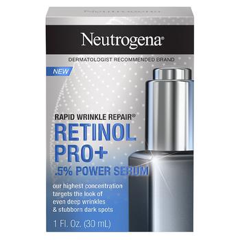 Neutrogena | Rapid Wrinkle Repair Retinol Pro+ .5% Power Serum商品图片,满三免一, 满免