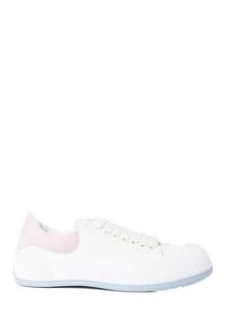 Alexander McQueen | Alexander McQueen Deck Plimsoll Lace-Up Sneakers,商家Cettire,价格¥2499