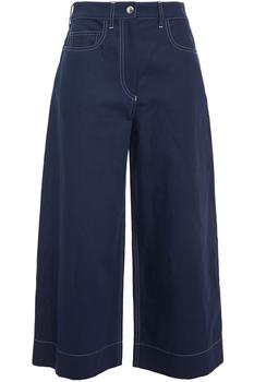 product Cotton and linen-blend culottes image