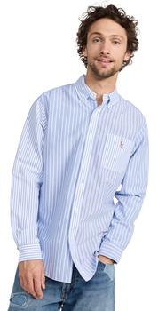 推荐Polo Ralph Lauren Classic Oxford Long Sleeve Sport Shirt商品