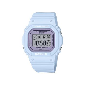 G-Shock | G-Shock Women's Digital Pastel Blue Resin Watch, 37.9mm, BGD565SC-2商品图片,