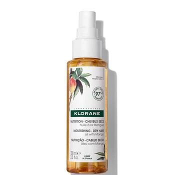 KLORANE | KLORANE Nourishing Dry Hair Oil with Mango 3.3 fl. oz 