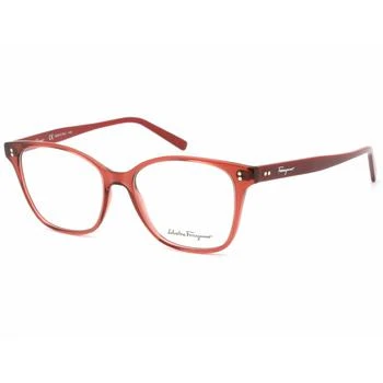Salvatore Ferragamo | Salvatore Ferragamo Women's Eyeglasses - Transparent Cherry Acetate Frame | SF2912 611 2.2折×额外9折x额外9.5折, 独家减免邮费, 额外九折, 额外九五折