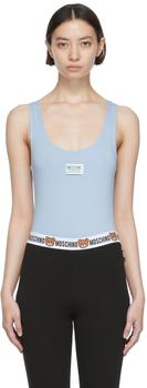 product Blue Cotton Bodysuit image