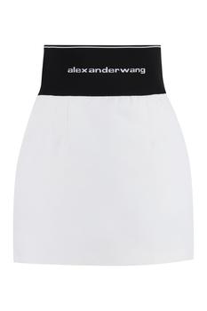 Alexander Wang | Alexander Wang High Waist A-Line Mini Skirt商品图片,7.4折起