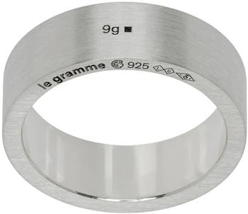 Le Gramme | Silver 'La 9g' Ribbon Ring,商家Ssense US,价格¥2535