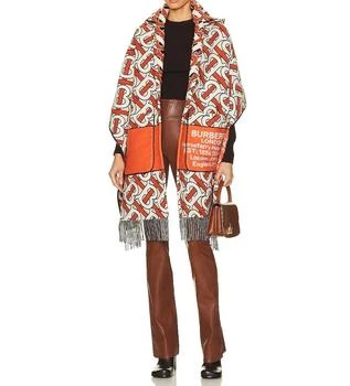 Burberry | TB MONOGRAM CAPE,商家Boutiques Premium,价格¥3679