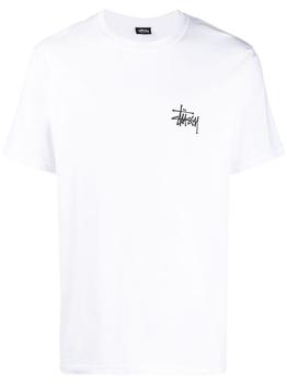 女装stussy短袖, STUSSY | STUSSY - Logo Cottont-shirt商品图片 