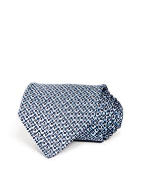 菲拉格慕经典款, Salvatore Ferragamo | Mini Linked Gancini Silk Classic Tie商品图片 额外7.5折, 额外七五折