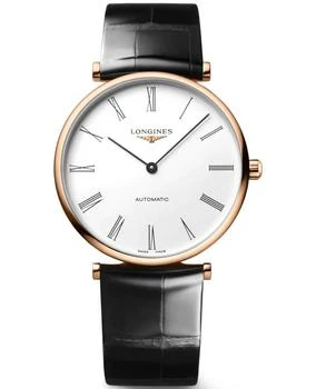 Longines | Longines La Grande Classique Automatic White Dial Leather Strap Women's Watch L4.918.1.91.2 7.5折