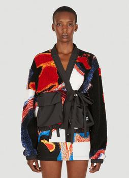 Ambush | Teddy Kimono Jacket in Black商品图片,