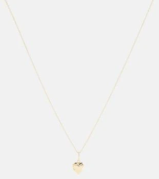 Stone and Strand | Sweetheart 14kt gold locket necklace with diamonds,商家MyTheresa,价格¥3864