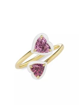 Emily P. Wheeler | Dress Up 18K Yellow Gold & Pink Spinel Elsa Ring,商家Saks Fifth Avenue,价格¥23558