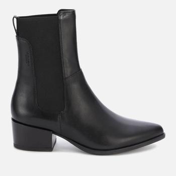 推荐Vagabond Women's Marja Leather Western Boots - Black商品