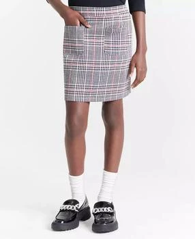 Epic Threads | Little & Big Girls Weave Plaid Pockets Skirt, Created for Macy's,商家Macy's,价格¥186