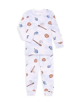 商品Esme | Little Boy's 2-Piece Baseball Print Pajama Set,商家Saks Fifth Avenue,价格¥348图片