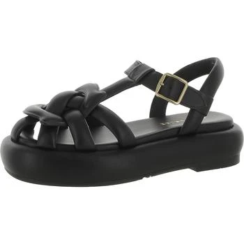 Coach | Coach Womens Penney Leather Strappy Flatform Sandals,商家BHFO,价格¥649