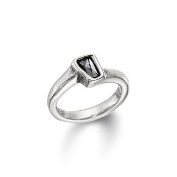 商品UNO de 50 Womens Glamat Silver Plated Crystal Right-Hand Ring图片