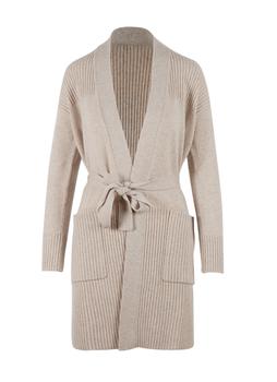 Weekend Max Mara | Max Mara Studio Women's  Beige Other Materials Coat商品图片,