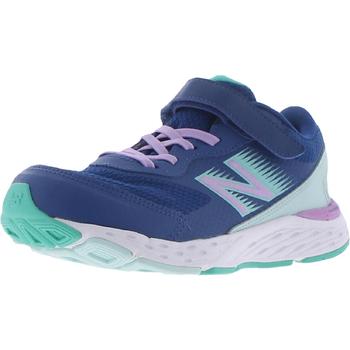 推荐New Balance Girls 680v6 Gym Exercise Athletic and Training Shoes商品