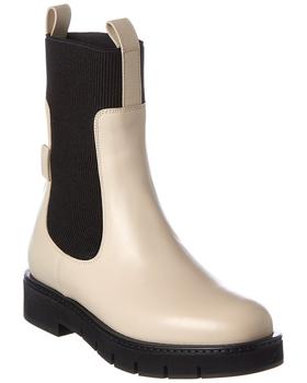 菲拉格慕鞋女靴, Salvatore Ferragamo | Salvatore Ferragamo Rook Leather Bootie商品图片 6.3折