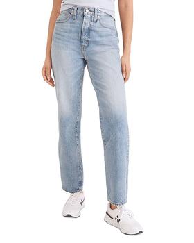 Madewell | The Petite Perfect Vintage High Rise Straight Jean in Seyland商品图片,