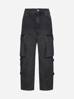 推荐Elore denim cargo pants商品