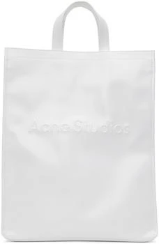 Acne Studios | White Logo Tote 独家减免邮费